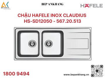 Chậu inox HafeleHS20 - SSD2R90  567.20.513